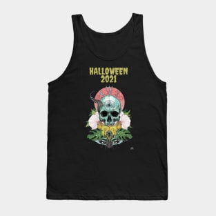 Halloween T-shirt 2021 Horor Design Of Spirit Tank Top